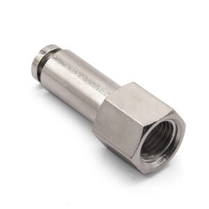 1/4" NPT(F) to 1/4" Airline Straight Fitting Fitting DOT Approved