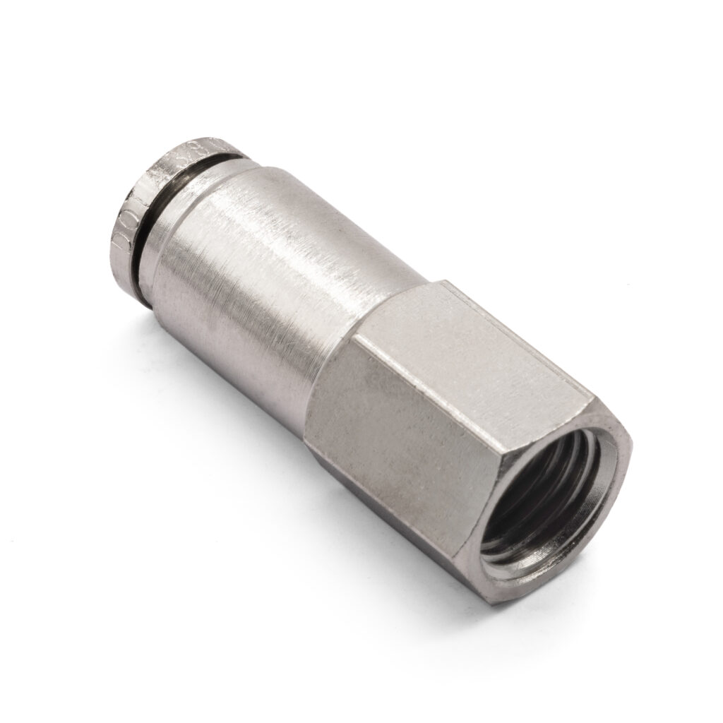 1/4" NPT(F) to 3/8" Airline Straight fitting DOT Approved