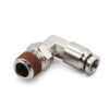 1/4" NPT(M) to 1/4" Airline 90 Degree Swivel Elbow Fitting Fitting DOT Approved