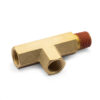 1/4"M x 1/4"F x 1/4"F, NPT, T-Fitting