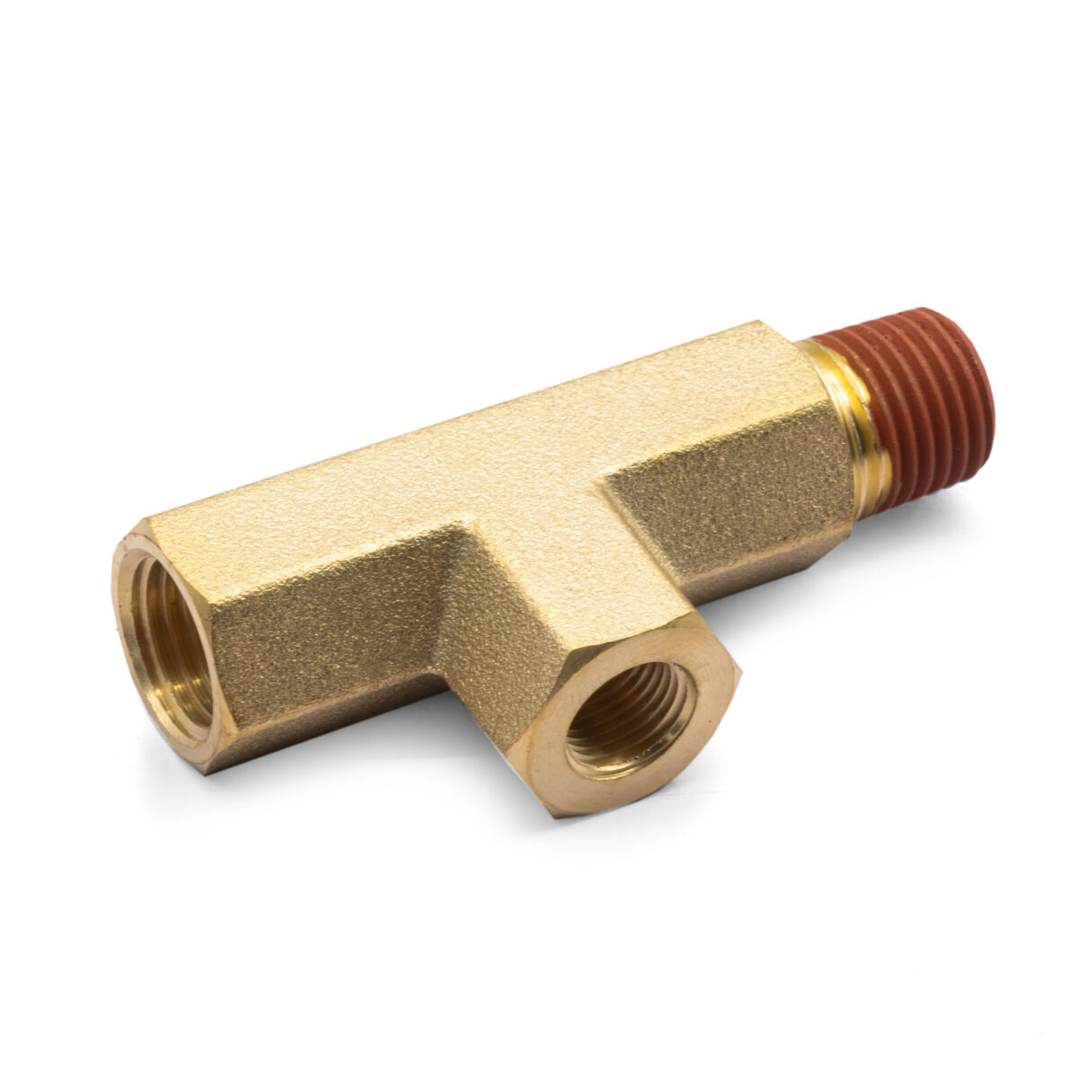 1/4"M x 1/8"F x 1/4"F, NPT, T-Fitting