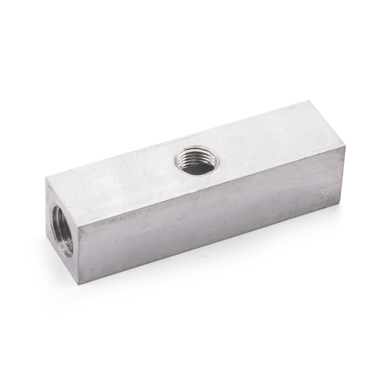 Female Tee / Billet Manifold (1/4?F x 1/4"F x 1/8"F, NPT)