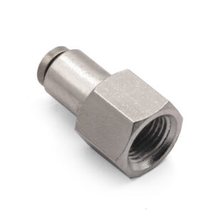 1/8" NPT(F) to 1/8" Airline Straight Fitting Fitting DOT Approved