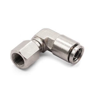 1/8" NPT(F) to 3/8" Airline 90 Degree Swivel Elbow Fitting Fitting DOT Approved