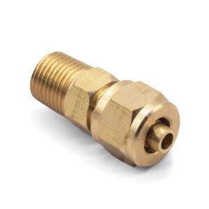 1/8" NPT(M) to 1/4" Compression Fitting (for 1/4" Air Line)
