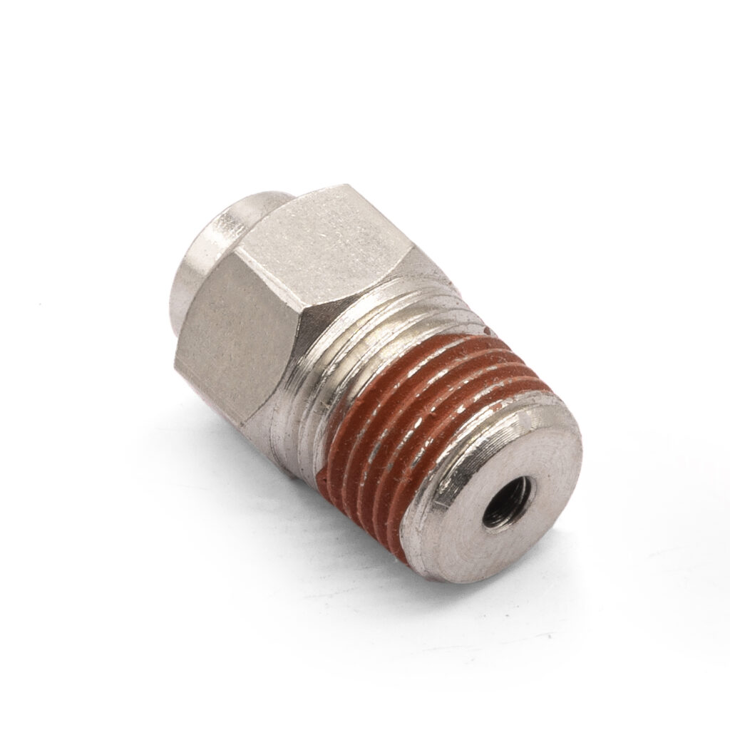 1/8" NPT(M) to 1/8" Airline Straight fitting DOT Approved