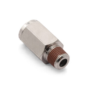 1/8" NPT(M) to 3/8" Airline Straight Fitting Fitting DOT Approved