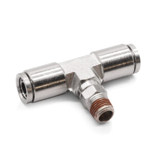 1/8" NPT(M) 3/8" to 3/8" Swivel T-Fitting Fitting DOT Approved