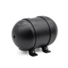 1.0 Gallon MOA Seamless Aluminium Stubby Satin Black Air Tank (5x NPT Ports, 200 PSI Rated)
