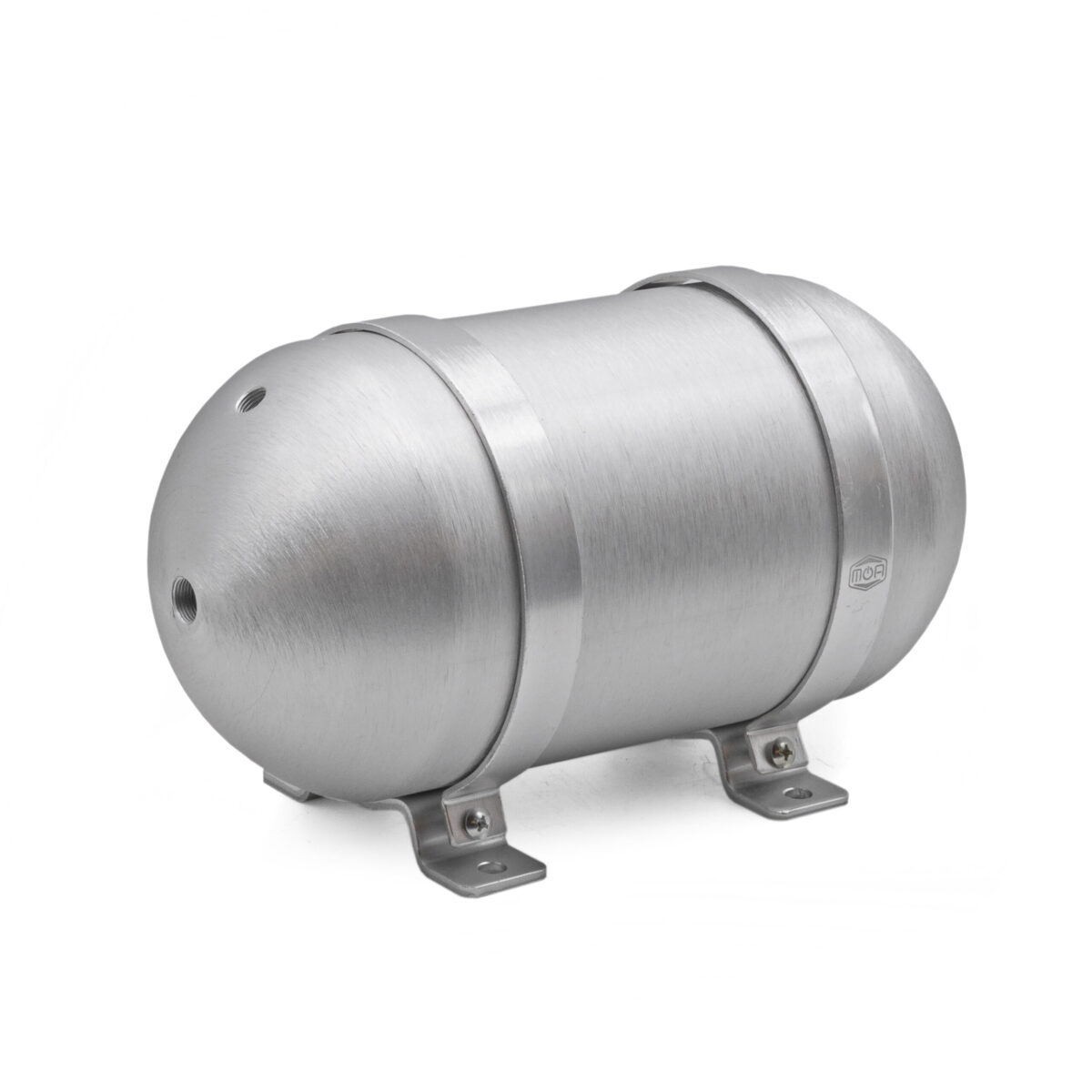 1.5 Gallon MOA Seamless Aluminium Stubby Air Tank (5x NPT Ports, 200 PSI Rated)