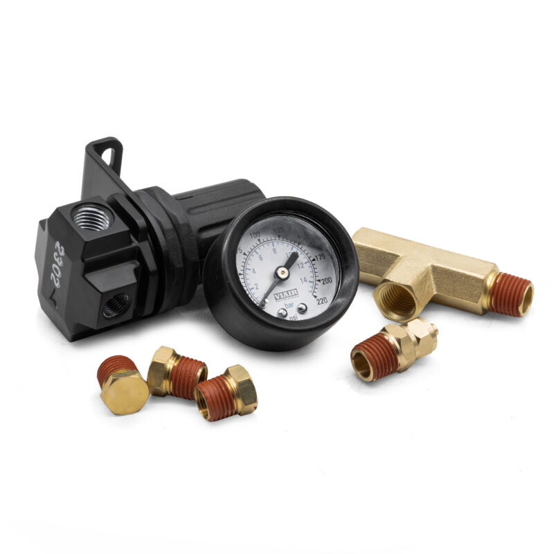 Inline Pressure Regulator with Mounting Bracket