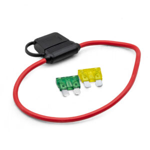 Moisture Resistant Fuse Holder (20-Amp/16 Gauge Wire Loop)