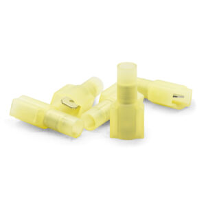 Insulated Terminals, 1/4" M / 12 Gauge (5 pc. Pack)