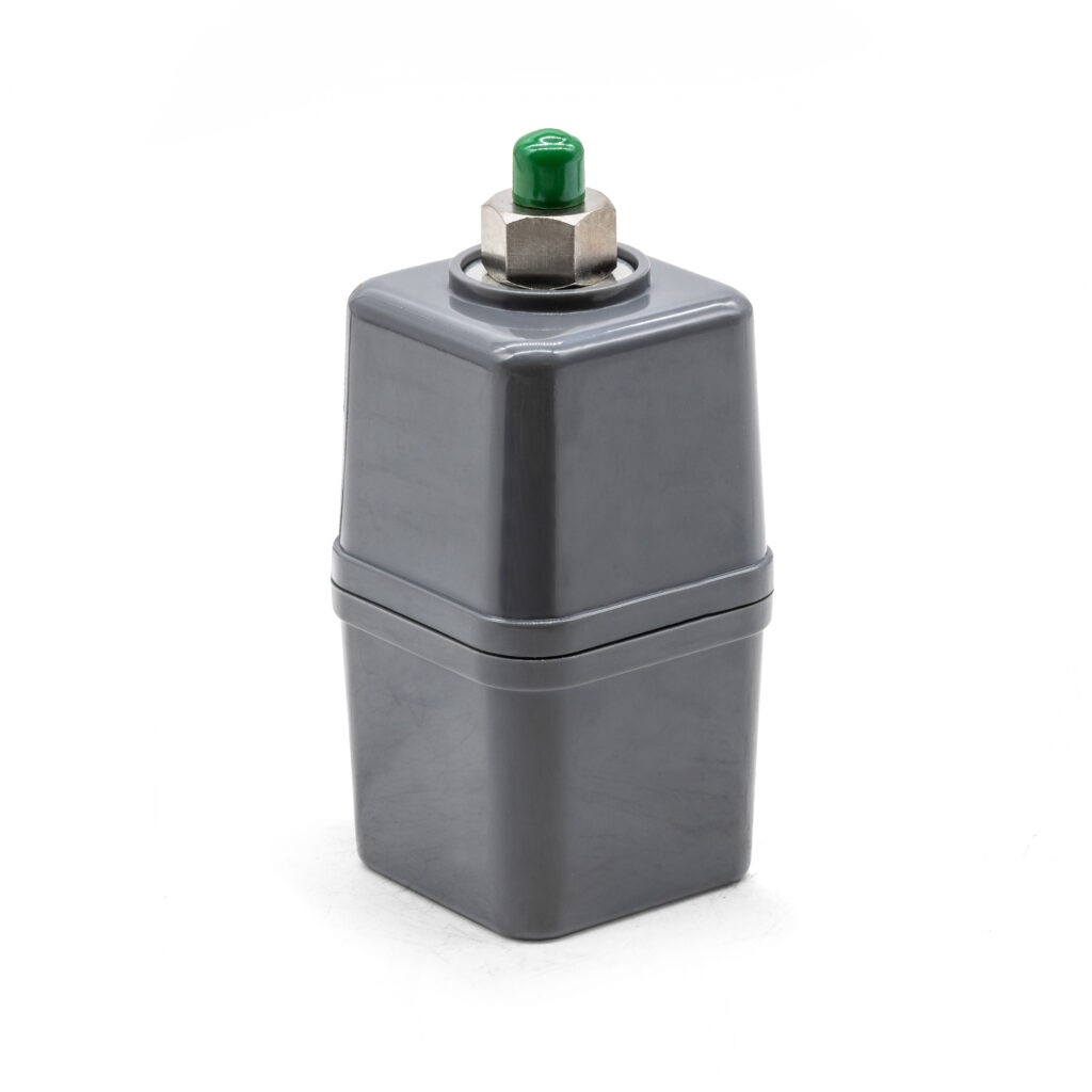 Pressure Switch with Relay, 12V Only, 1/8" NPT M Port, (90 PSI On, 120 PSI Off)