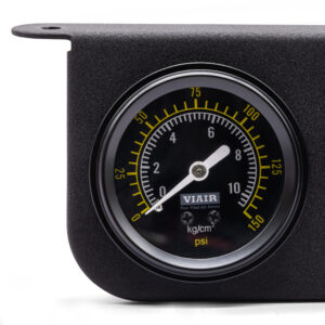 Illuminated Dash Panel Gauge Kit, Black Face (150 PSI, 30 Amp)