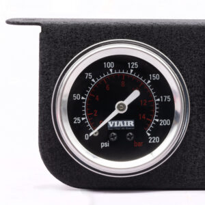 Illuminated Dash Panel Gauge Kit, Black Face (200 PSI, 30 Amp)