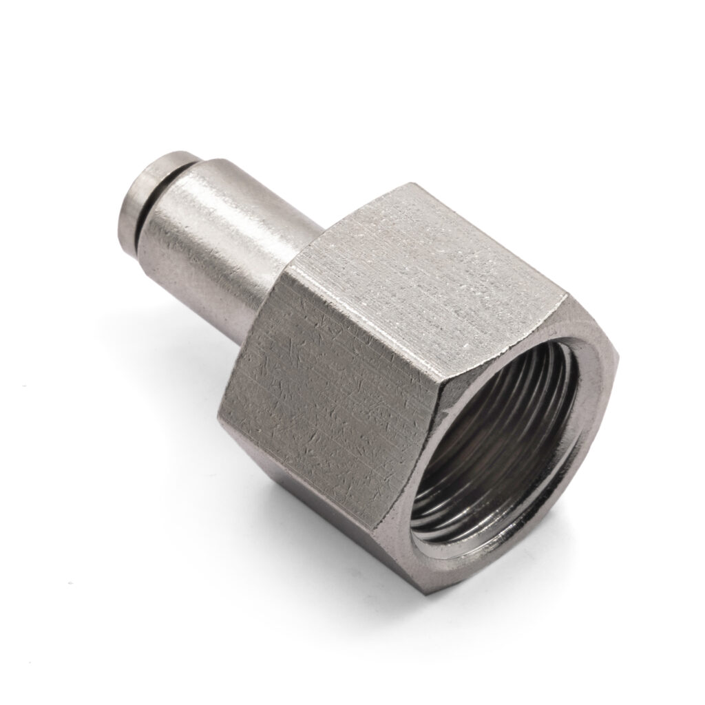 3/8" NPT(F) to 1/8" Airline Straight fitting DOT Approved