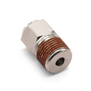 3/8" NPT(M) to 3/8" Airline Straight Fitting Fitting DOT Approved