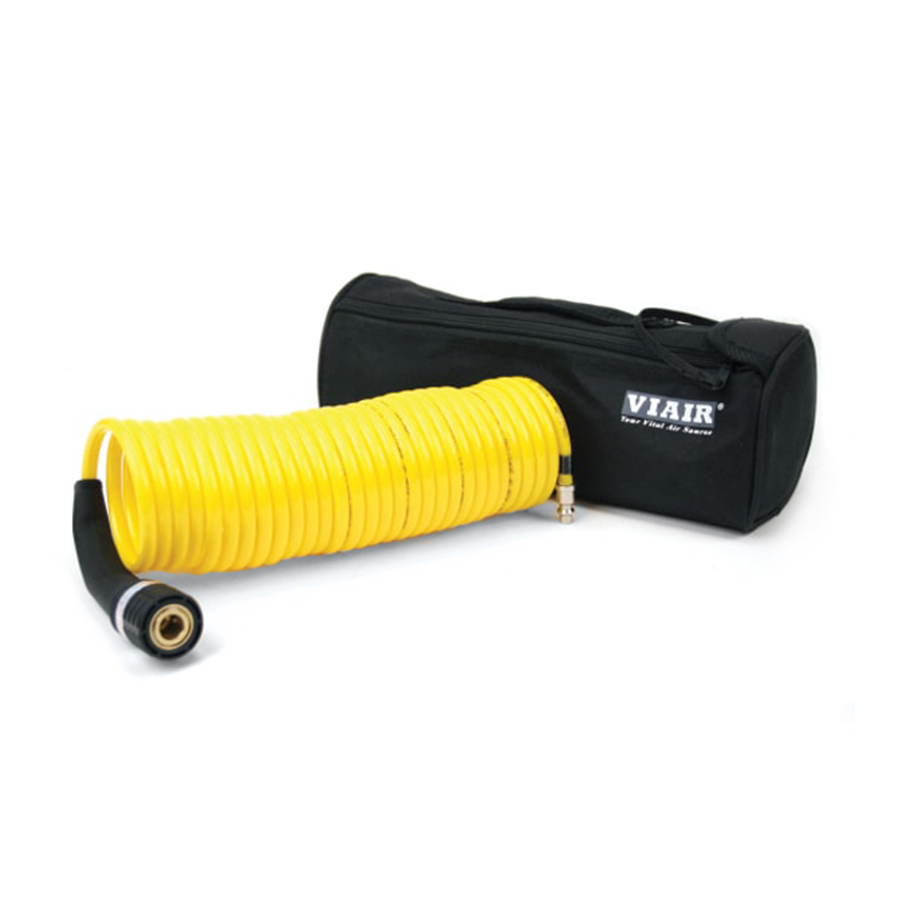 30 Ft. Extension Coil Hose (Closed-ended 1/4" Quick Coupler / Stud), Carry Bag