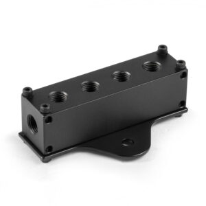 Viair 6 Port Billet Manifold with Mounting Bracket (1/4" NPT)