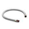 18" S.S. Braided Leader Hose (1/4" M to 1/4" F Swivel, NPT)