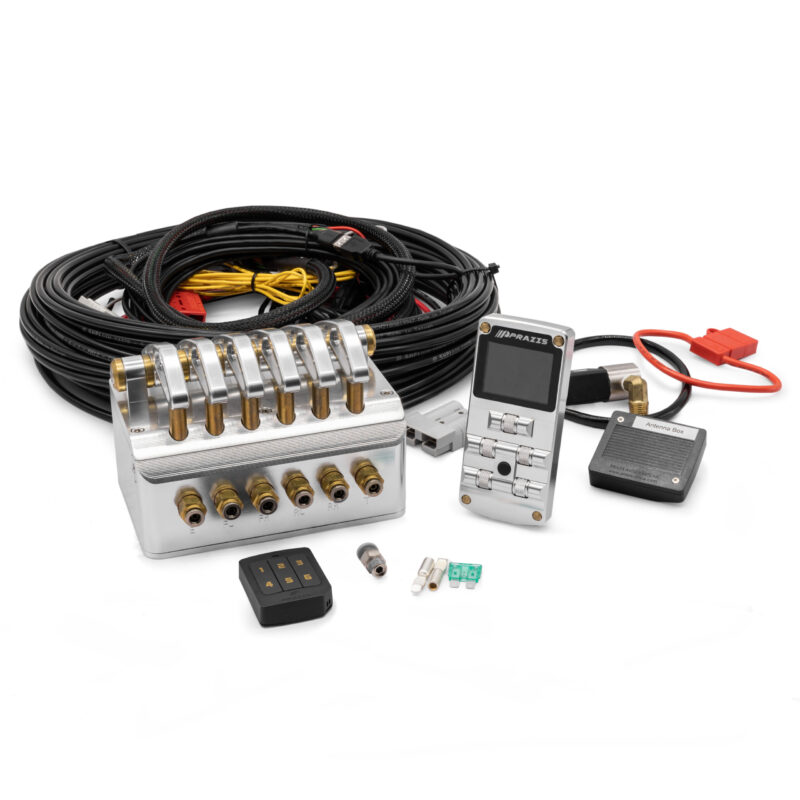 Prazis P4W 4 Way Digital Full Air Management System, Silver / Chrome