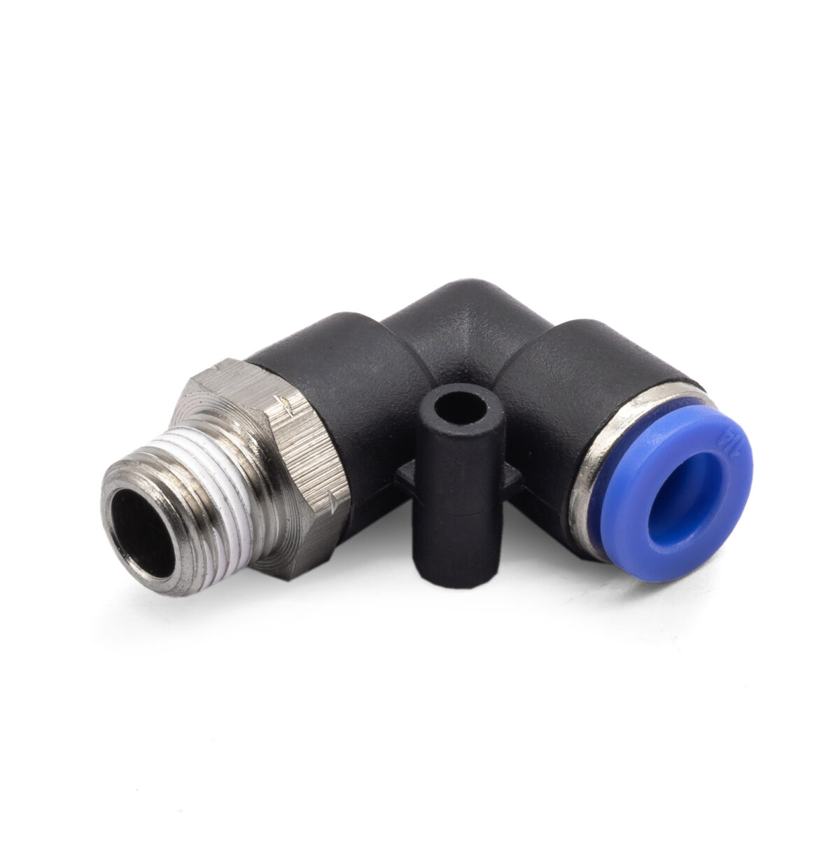 1/8" NPT Male to 1/4" Push Lock PTC Elbow 90 Degree Fitting