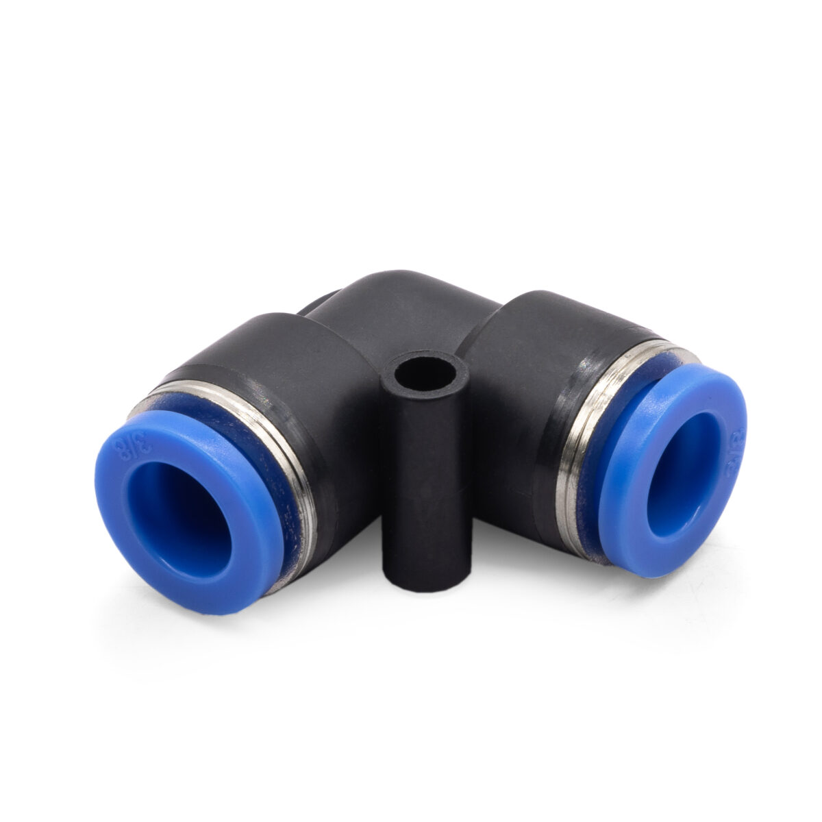 3/8" to 3/8" Union Push Lock PTC 90 Degree Fitting