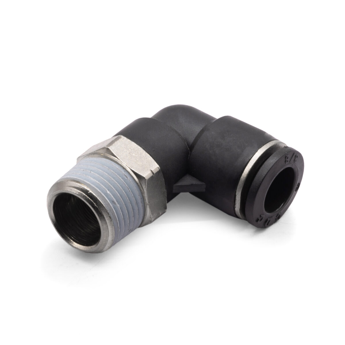 3/8" NPT Male to 3/8" PTC Elbow 90 Degree Fitting