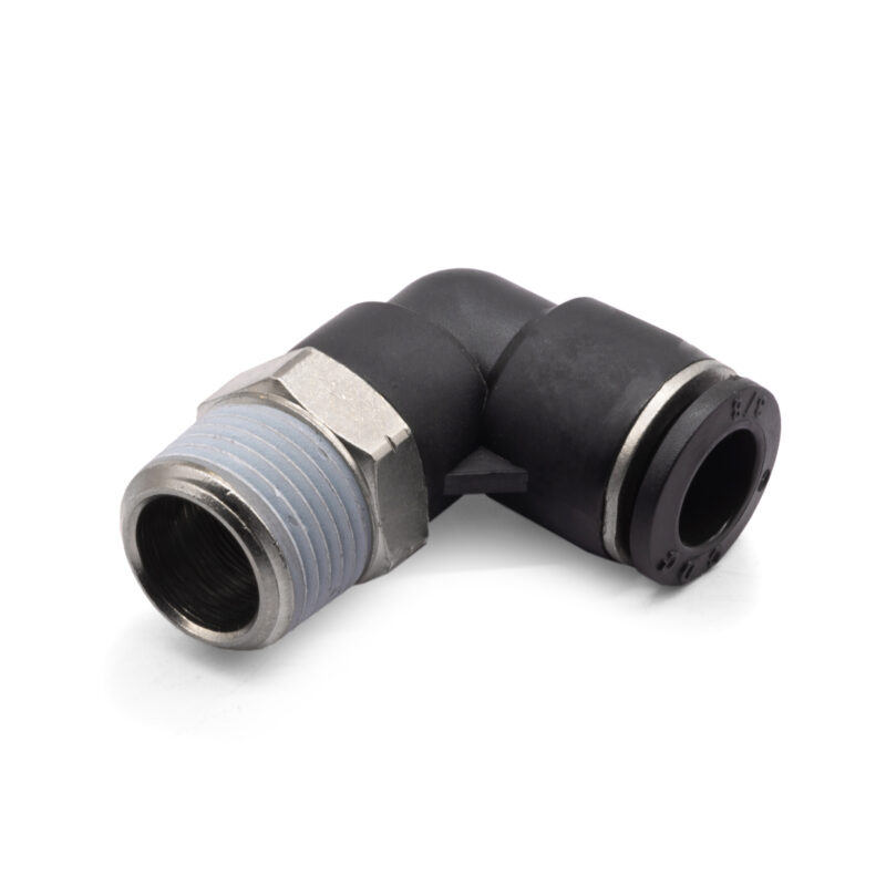 3/8" NPT Male to 3/8" PTC Elbow 90 Degree Fitting
