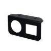 Air Ride 2 Way Paddle Valve & Air Pressure Gauge Mount, Black, Gauge Left