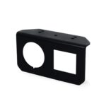 Air Ride 2 Way Paddle Valve & Air Pressure Gauge Mount, Black, Gauge Left