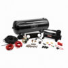4 Way Air Ride Management System 444C Black Compressor 5 Gallon Steel Tank