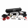 4 Way Air Ride Management System 485C Black Compressor 2.5 Gallon Steel Tank