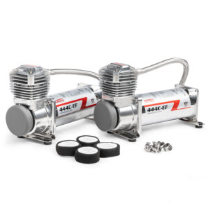 Viair 444C EF Enhanced Flow Dual Value Pack 200 PSI / 4.59 CFM - Chrome