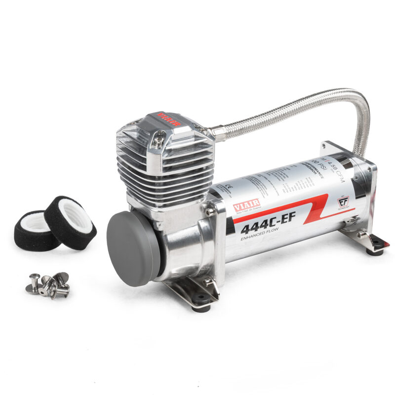 Viair 444C EF Enhanced Flow 200 PSI / 4.59 CFM - Chrome